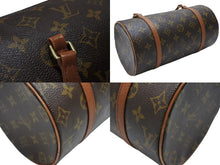 Load image into Gallery viewer, LOUIS VUITTON ルイヴィトン パピヨン26 ハンドバッグ M51386 モノグラム キャンバス PVC レザー ブラウン ゴールド金具 美品 中古 4b007462