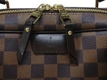 Load image into Gallery viewer, 新品同様 LOUIS VUITTON ルイヴィトン リヴィントンPM ハンドバッグ ダミエ エベヌ トートバッグ N41157 ブラウン PVC レザー 中古 4b007466