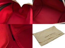 Load image into Gallery viewer, 新品同様 LOUIS VUITTON ルイヴィトン リヴィントンPM ハンドバッグ ダミエ エベヌ トートバッグ N41157 ブラウン PVC レザー 中古 4b007466