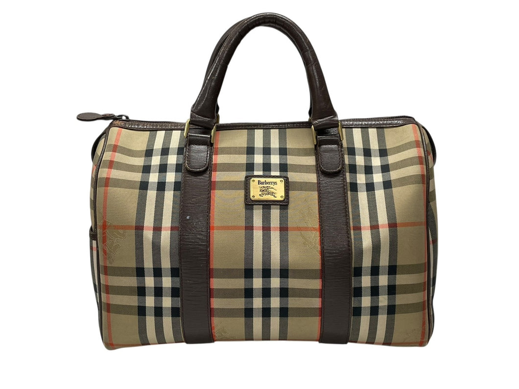 Burberry BURBERRY バーバリー ノバチェック ゴールド金具