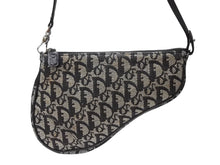 画像をギャラリービューアに読み込む, ChristianDior クリスチャンディオール サドルポーチ ワンショルダーバッグ SLO44012 トロッター ブラック ガリアーノ期 美品 中古 4b007478