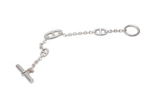 画像をギャラリービューアに読み込む, 極美品 HERMES エルメス シェーヌダンクル ファランドール ブレスレットST H104567B 重量約25.4g 全長約18cm 中古 4b007486