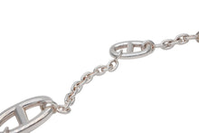 画像をギャラリービューアに読み込む, 極美品 HERMES エルメス シェーヌダンクル ファランドール ブレスレットST H104567B 重量約25.4g 全長約18cm 中古 4b007486