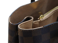 Load image into Gallery viewer, 極美品 LOUIS VUITTON ルイヴィトン ケンジントン ハンドバッグ N41435 ブラウン ダミエキャンバス レザー ゴールド金具 中古 4b007491