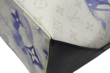 画像をギャラリービューアに読み込む, 極美品 LOUIS VUITTON ルイヴィトン ウィークエンド トートPM M45756 IC PVC レザー ブルー ホワイト シルバー金具 中古 4b007493