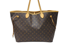 Load image into Gallery viewer, LOUIS VUITTON ルイヴィトン ネヴァーフル GM ハンドバッグ M40157 ブラウン PVC レザー ゴールド金具 美品 中古 4b007495