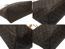 Load image into Gallery viewer, LOUIS VUITTON ルイヴィトン ネヴァーフル GM ハンドバッグ M40157 ブラウン PVC レザー ゴールド金具 美品 中古 4b007495