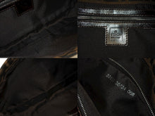 画像をギャラリービューアに読み込む, 極美品 FENDI フェンディ マンマバケット ワンショルダーバッグ 26424 ズッカ柄 キャンバス レザー ブラウン シルバー金具 中古 4b007497