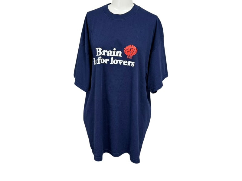 VINTAGE ヴィンテージ NERD BRAIN IS For Lovers T-shirts HIPHOP