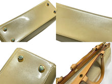 Load image into Gallery viewer, LOUIS VUITTON ルイヴィトン モノグラムヴェルニ ブレアMM M91456 2WAY ハンドバッグ ブロンコライユ ゴールド金具 美品 中古 4b007515