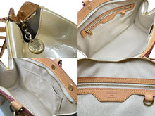 Load image into Gallery viewer, LOUIS VUITTON ルイヴィトン モノグラムヴェルニ ブレアMM M91456 2WAY ハンドバッグ ブロンコライユ ゴールド金具 美品 中古 4b007515