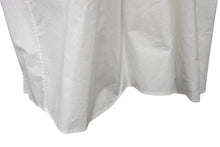 Load image into Gallery viewer, JIL SANDER ジルサンダー ワンピース OPJWIS0002 バックネックギャザー ホワイト コットン サイズS 美品 中古 4b007533
