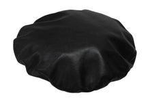 画像をギャラリービューアに読み込む, GUCCI グッチ ベレー帽 202291 413451 ブラック ライトブルー 羊革 蜂刺繍 レーヨン サイズ57 良品 中古 4b007534