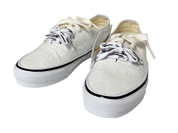 Very good condition VANS×HOMME girls Vans×HOMME girls sneakers VN000EEUCCZ OTW by VANS White Black Used 4b007535
