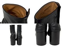 Load image into Gallery viewer, Maison Margiela メゾンマルジェラ タビ ブーツ 足袋 S58WU0161 ブラック 羊革 サイズ38 美品 中古 4b007536