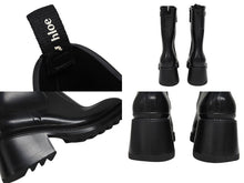 画像をギャラリービューアに読み込む, Chloe クロエ ロングブーツ サイズ38 ラバー ブラック ルーマニア製 美品 中古 4b007538