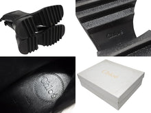 画像をギャラリービューアに読み込む, Chloe クロエ ロングブーツ サイズ38 ラバー ブラック ルーマニア製 美品 中古 4b007538