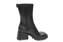 画像をギャラリービューアに読み込む, Chloe クロエ ロングブーツ サイズ38 ラバー ブラック ルーマニア製 美品 中古 4b007538