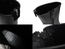 画像をギャラリービューアに読み込む, Chloe クロエ ロングブーツ サイズ38 ラバー ブラック ルーマニア製 美品 中古 4b007538