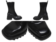 画像をギャラリービューアに読み込む, Chloe クロエ ロングブーツ サイズ38 ラバー ブラック ルーマニア製 美品 中古 4b007538