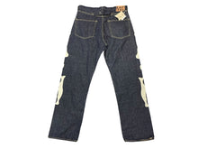画像をギャラリービューアに読み込む, 新品未使用 KAPITAL キャピタル MEXICAN TUXEDO メキシカンタキシード デニムパンツ EK-1528LPA サイズ38 12.5oz ボーン刺繍 中古 4b007539