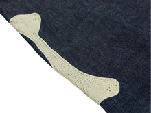 画像をギャラリービューアに読み込む, 新品未使用 KAPITAL キャピタル MEXICAN TUXEDO メキシカンタキシード デニムパンツ EK-1528LPA サイズ38 12.5oz ボーン刺繍 中古 4b007539