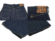 画像をギャラリービューアに読み込む, 新品未使用 KAPITAL キャピタル MEXICAN TUXEDO メキシカンタキシード デニムパンツ EK-1528LPA サイズ38 12.5oz ボーン刺繍 中古 4b007539