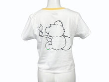 画像をギャラリービューアに読み込む, 新品未使用 KAPITAL キャピタル 20/-天竺 クロップドT (リトルベア&amp;ハーモニーpt) Tシャツ K2506SC230 イエロー サイズ1 中古 4b007541