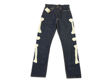 画像をギャラリービューアに読み込む, 新品未使用 KAPITAL キャピタル MEXICAN TUXEDO メキシカンタキシード デニムパンツ EK-1528LPA サイズ30 12.5oz ボーン刺繍 中古 4b007545