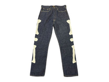 画像をギャラリービューアに読み込む, 新品未使用 KAPITAL キャピタル MEXICAN TUXEDO メキシカンタキシード デニムパンツ EK-1528LPA サイズ32 12.5oz ボーン刺繍 中古 4b007547