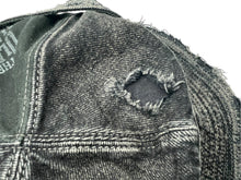 画像をギャラリービューアに読み込む, 新品未使用 KAPITAL キャピタル 11.5oz ブラック×ブラック デニム 老人と海HAT クラッシュリメイク バケットハット EK-1741XH ONE SIZE 中古 4b007549