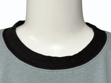 画像をギャラリービューアに読み込む, 新品未使用 KAPITAL キャピタル 20/-天竺 リンガーT(K'BEARpt) Tシャツ K2502SC017 ブラック ブルー サイズ1 中古 4b007551