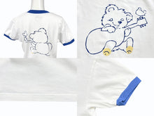 画像をギャラリービューアに読み込む, 新品未使用 KAPITAL キャピタル 20/-天竺 VネックリンガーT(リトルベア&amp;ハーモニーpt) Tシャツ K2502SC017 ブルー サイズ1 中古 4b007554