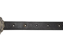 画像をギャラリービューアに読み込む, 新品未使用 KAPITAL キャピタル concho belt コンチョ ベルト・バックル ブラウン シルバー レザー メタル 中古 4b007556