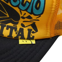 画像をギャラリービューアに読み込む, 新品未使用 KAPITAL キャピタル LIFE KAPRICCIO ライフカプリッチョ トラッカーキャップ K2505XH535 ワンサイズ メッシュ 中古 4b007564