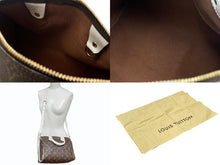 Load image into Gallery viewer, 極美品 LOUIS VUITTON ルイヴィトン スピーディ バンドリエール25 ハンドバッグ M20754 モノグラム ブラウン ホワイト 中古 4b007572