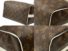 Load image into Gallery viewer, 極美品 LOUIS VUITTON ルイヴィトン スピーディ バンドリエール25 ハンドバッグ M20754 モノグラム ブラウン ホワイト 中古 4b007572