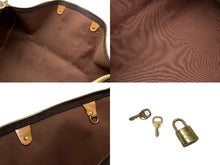 画像をギャラリービューアに読み込む, LOUIS VUITTON ルイヴィトン キーポル50 ボストンバッグ M41426 モノグラムキャンバス ブラウン ゴールド金具 美品 中古 4b007573