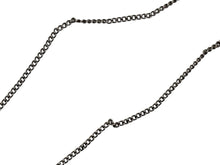 画像をギャラリービューアに読み込む, 極美品 CHANEL シャネル ラインストーン ココマーク ネックレス 09V刻印 重量5.0g シルバー金具 中古 4b007577