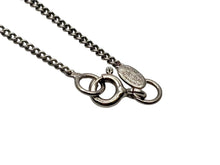 画像をギャラリービューアに読み込む, CHANEL シャネル ココマーク ラインストーン ネックレス 05P刻印 重量6.0g ブラック シルバー金具 美品 中古 4b007578