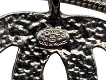 画像をギャラリービューアに読み込む, 極美品 CHANEL シャネル ラインストーン ココマーク ネックレス 01P刻印 重量10.0g シルバー金具 中古 4b007583