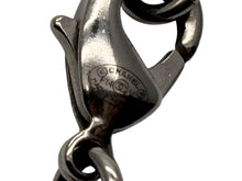 画像をギャラリービューアに読み込む, CHANEL シャネル ココマーク ラインストーン ネックレス 重量4.9g F14V刻印 メタル シルバー 美品 中古 4b007585