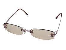 画像をギャラリービューアに読み込む, 極美品 CHANEL シャネル サングラス リムレス 2014 ココマーク イタリア製 メタル ピンク サイズ54◻︎19 中古 4b007588