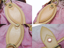 画像をギャラリービューアに読み込む, 極美品 LOUIS VUITTON ルイヴィトン ショルダーバッグ モノグラムデニムサンシャイン M93183 ピンク ホワイト ゴールド金具 中古 4b007598