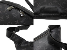 画像をギャラリービューアに読み込む, 極美品 LOUIS VUITTON ルイヴィトン ディスカバリー バムバッグ M44336 モノグラムエクリプス ブラック メタルブラック金具 中古 4b007604