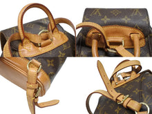 画像をギャラリービューアに読み込む, LOUIS VUITTON ルイヴィトン ミニモンスリ リュック バックパック M51137 モノグラム ブラウン 美品 中古 4b007608