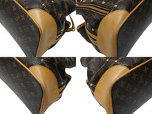 Load image into Gallery viewer, LOUIS VUITTON ルイヴィトン ハンドバッグ リヴェット PVCキャンバス M40140 ブラウン ゴールド金具 中古 美品 中古 4b007610