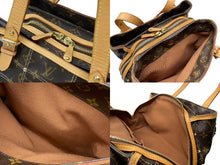 Load image into Gallery viewer, LOUIS VUITTON ルイヴィトン ハンドバッグ リヴェット PVCキャンバス M40140 ブラウン ゴールド金具 中古 美品 中古 4b007610