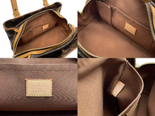 Load image into Gallery viewer, LOUIS VUITTON ルイヴィトン ハンドバッグ リヴェット PVCキャンバス M40140 ブラウン ゴールド金具 中古 美品 中古 4b007610