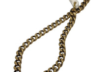 Load image into Gallery viewer, 極美品 YVES SAINT LAURENT イヴサンローラン テリーパッチワーク モノグラム ジェイミー ショルダーバッグ ホワイト ゴールド金具 中古 4b007611